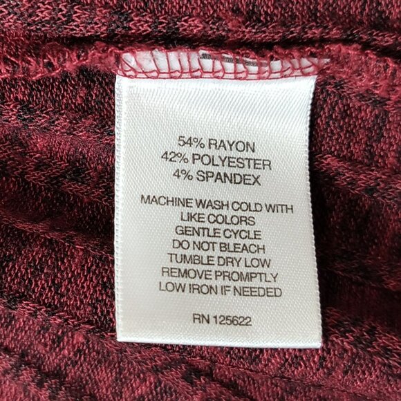 Rebecca Malone Waterfall Open Front Cardigan Knit Sweater Lightweight Women's XL - Picture 5 of 5